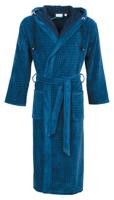 Carl Ross Carl Ross Heren Badjas met capuchon 664300 sapphire/night blue 48/50