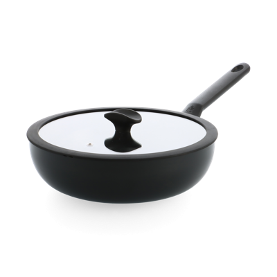 Enjoy wok Zwart 28 cm