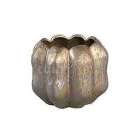 PTMD Bloempot Seattle Brons Ø20cm PTMD Bloempot Seattle Brons Ø20cm