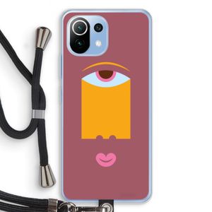 Mono V: Xiaomi Mi 11 Lite Transparant Hoesje met koord