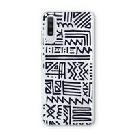 Marrakech print: Samsung Galaxy A70 Transparant Hoesje