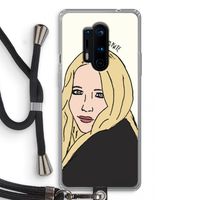 Mary Kate: OnePlus 8 Pro Transparant Hoesje met koord