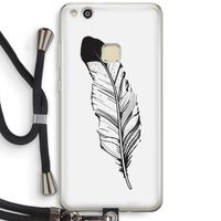 Pluim: Huawei Ascend P10 Lite Transparant Hoesje met koord Pluim: Huawei Ascend P10 Lite Transparant Hoesje met koord