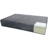 Madison Orthopedisch Kussen Velvet Geel S