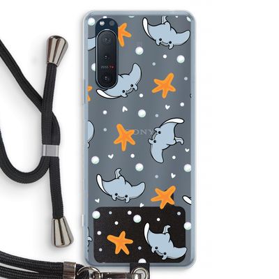 Manta: Sony Xperia 5 II Transparant Hoesje met koord