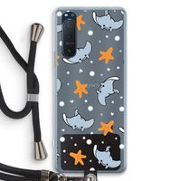 Manta: Sony Xperia 5 II Transparant Hoesje met koord