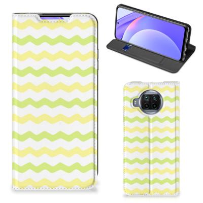 Xiaomi Mi 10T Lite | Hoesje met Magneet | Waves Yellow