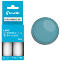 Cube touch-up pen set blue metallic matt