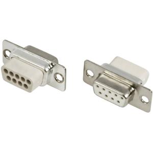 MH Connectors MHDBC25SS-NW D-sub female connector 180 ° Aantal polen: 25 Crimpen 1 stuk(s)