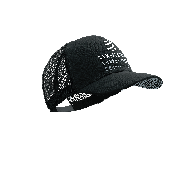 Compressport Trucker cap - ZWART - Unisex - thumbnail