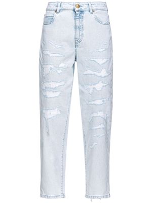 PINKO jean à coupe droite - Bleu