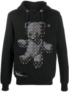 Philipp Plein sweat Teddy Bear à capuche - Noir