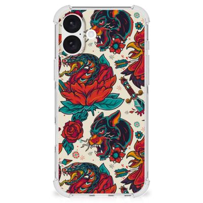 Anti-shock Hoesje met foto voor iPhone 16 Plus Old Skool Anti-shock Hoesje met foto voor iPhone 16 Plus Old Skool