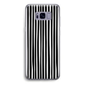 Stripes: Samsung Galaxy S8 Transparant Hoesje