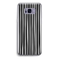 Stripes: Samsung Galaxy S8 Transparant Hoesje