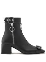 Courrèges bottines Gogo en cuir - Noir - thumbnail