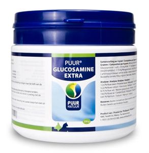 PUUR NATUUR GLUCOSAMINE EXTRA (COMPLEET) 250 GR