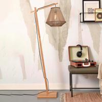 GOOD&MOJO Vloerlamp Merapi Bamboe, 150cm