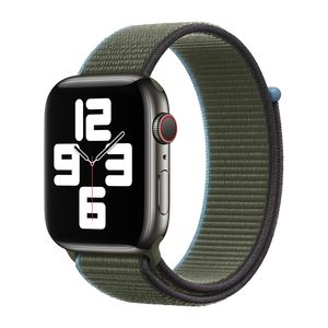 Apple origineel Sport Loop Apple Watch 38mm / 40mm / 41mm Inverness Green - MYA12ZM/A