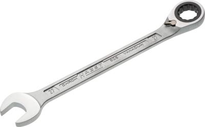 HAZET Ratelringsteeksleutel 606-27 · Buitentwaalfkant tractieprofiel · SW 27 mm