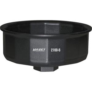 Hazet Oliefiltersleutel 2169-6, 1/2" en zeskant 24mm