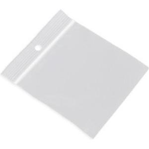 Gripzakjes/verpakkingszakjes - 100x - transparant - 40 x 40 mm/4 x 4 cm - hersluitbaar
