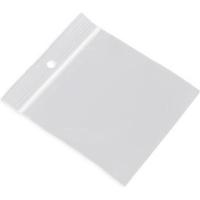 Gripzakjes/verpakkingszakjes - 100x - transparant - 40 x 40 mm/4 x 4 cm - hersluitbaar