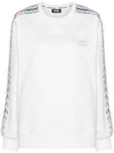 Missoni sweat à motif zig-zag - Blanc