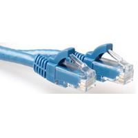 ACT Blauwe 7 meter U/UTP CAT6 patchkabel snagless met RJ45 connectoren - thumbnail