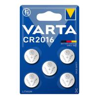 Lithium Knoopcelbatterijen Varta 6016101415 CR2016 3 V (5 Stuks)