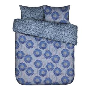 "Essenza Yule Dekbedovertrek - 200 x 220 cm - Chambray blue "