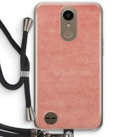 Marrakech Walls: LG K10 (2017) Transparant Hoesje met koord