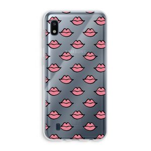 Lipjes: Samsung Galaxy A10 Transparant Hoesje