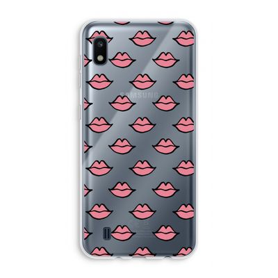 Lipjes: Samsung Galaxy A10 Transparant Hoesje