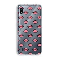 Lipjes: Samsung Galaxy A10 Transparant Hoesje