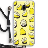 When Life Gives You Lemons...: Samsung Galaxy J3 (2017) Transparant Hoesje met koord