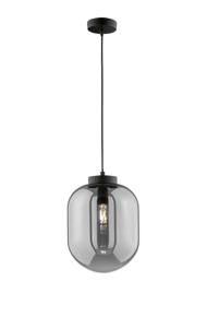 Fischer & Honsel Smoke glazen hanglampRegi Ø 24cm - 60710