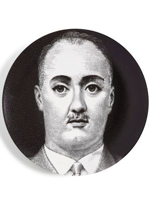 Fornasetti assiette décorative Tema e Variazioni n.257 - Blanc