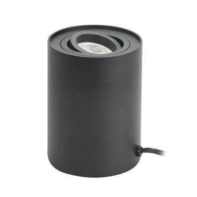 Highlight Strakke tafellampRebel rond zwart Ø 9,5cm - T1452.01