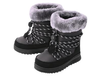 lupilu Kinder snowboots (Donkergrijs/zwart, 27)