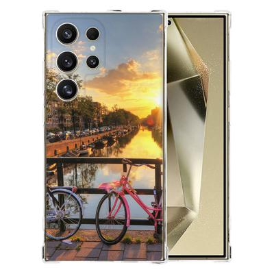 Samsung Galaxy S25 Ultra Hoesje - Amsterdamse Grachten TPU Antishock