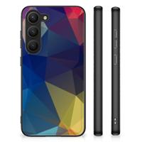 Samsung Galaxy S23 Backcover Polygon Dark