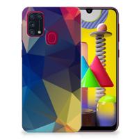 Samsung Galaxy M31 | TPU Hoesje | Polygon Dark