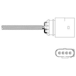 Delphi Diesel Lambda-sonde ES20342-12B1