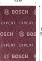 Bosch Accessoires Expert N880 vliespad voor handmatig schuren 152 x 229 mm, zeer fijn A - 1 stuk(s) - 2608901215 - thumbnail