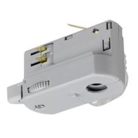 spanningsrail lamp adaptor aluminium 876326 Klemko