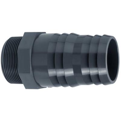 Aquaforte DRUK PVC Slangtule Buitendraad 2 inch - Duurzame Vijververbinding, Hoogwaardige Afdichting