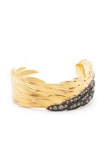 Zadig&Voltaire bracelet à détails de plumes - Or