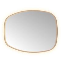 Hotbath &More Mirrors Contour LED Badkamerspiegel - Figuur - 80 x 120 cm - Geborsteld Koper Pvd