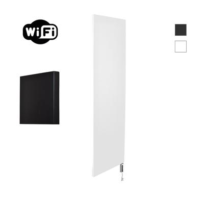 Radiator Sanicare Denso Met WiFi 180 x 40 cm Mat Wit Met Thermostaat Wit Rechtsonder